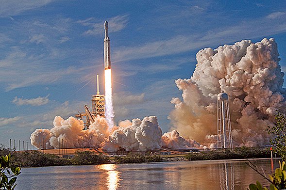 Een gigantische klauw grijpt vallende SpaceX-uitrusting 'Like a Giant Catcher's Mitt'