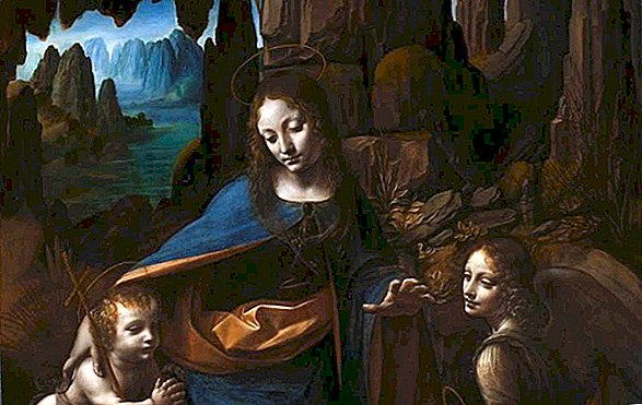 Verstecktes Jesuskind unter Leonardo da Vincis "Jungfrau der Felsen"