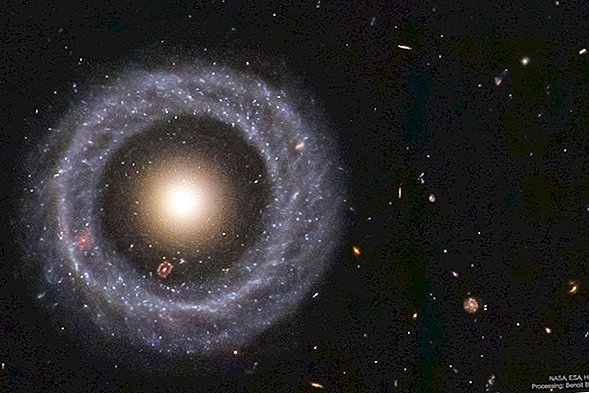 O objeto de Hoag é uma galáxia dentro de uma galáxia dentro de uma galáxia (e ninguém sabe o porquê)