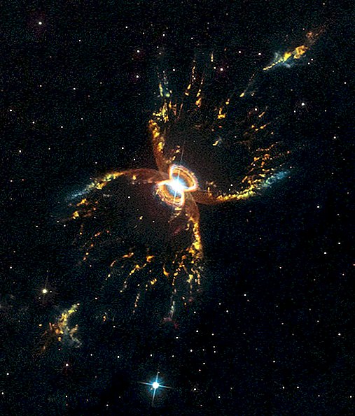 O Hubble acabou de tirar uma linda nova imagem das bolhas de gás Wonky da Nebulosa do Caranguejo do Sul