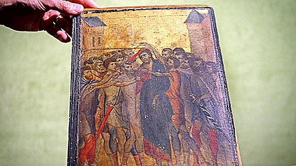 Jesus Painting Bound for the Dump Is Lost Renaissance Masterpiece ter waarde van $ 27 miljoen