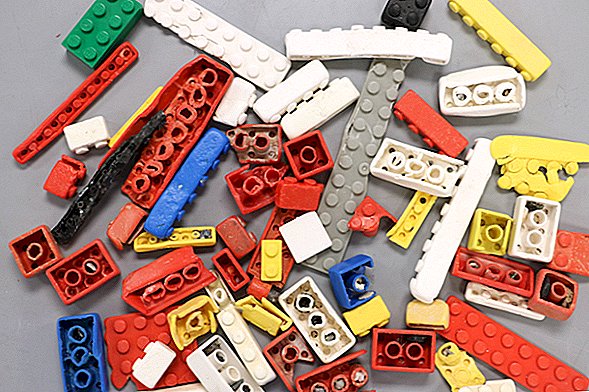 Legotegelstenar kunde överleva 1 300 år i havet