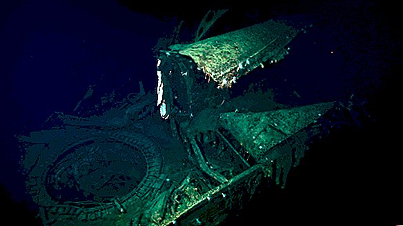 ספינה ארוכה אבודה של מלחמת העולם השנייה שנמצאה בתחתית האוקיאנוס השקט