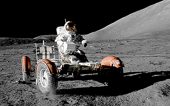 Les détectives du tremblement de lune décodent le motif laissé sur la surface lunaire le 3 janvier 1975