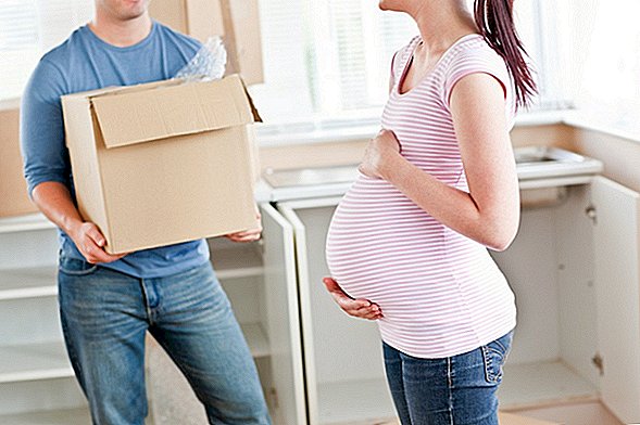 Presťahovanie sa do nového domu, zatiaľ čo tehotné môže zvýšiť riziko predčasného pôrodu
