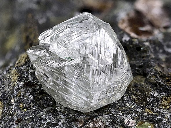 Mineral misterioso do manto da terra descoberto no diamante sul-africano