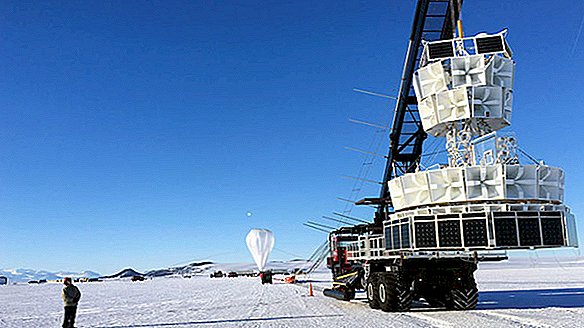 Paslaptingos dalelės, sklindančios iš Antarktidos, niekina fiziką