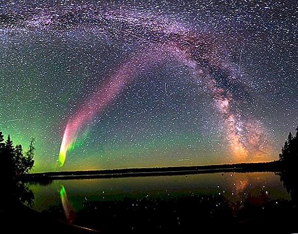 Das mysteriöse Skyglow 'STEVE' lauerte möglicherweise am Tag der Arbeit in einer Aurora