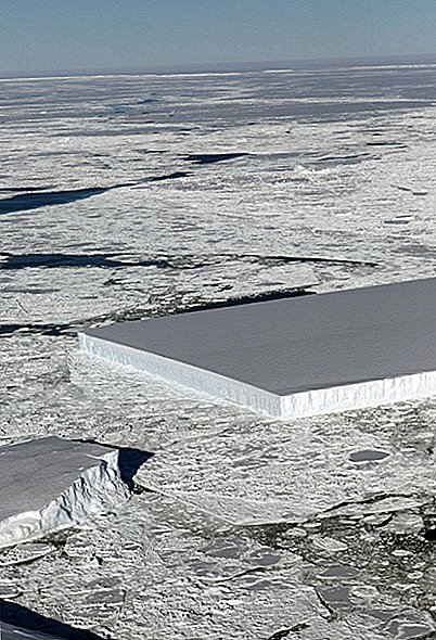 La NASA sait où est né l'iceberg étrangement carré