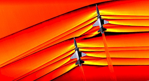 NASA Hanya Menangkap Foto Terkini Pertama Menggabungkan Gelombang Kejutan Supersonik