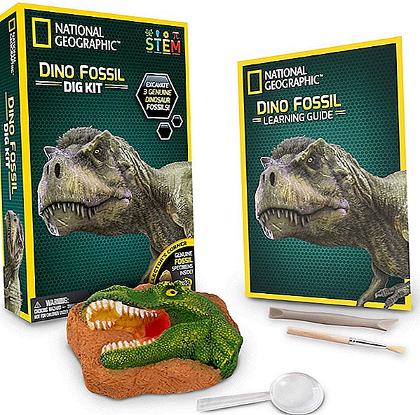 Ya están a la venta los kits STEM de National Geographic: figuras de dinosaurios, microscopios y más