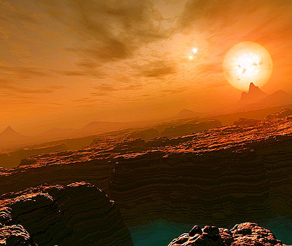 Die neu entdeckte Alien-Welt in der Nähe hat 3 leuchtend rote Sonnen