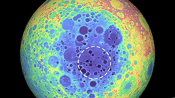 Ninguém sabe o que fez a gigantesca cratera no lado escuro da lua