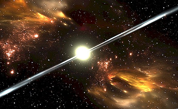 Одна з найшвидше обертових зірок у Галактиці - це виплескивання гамма-променів