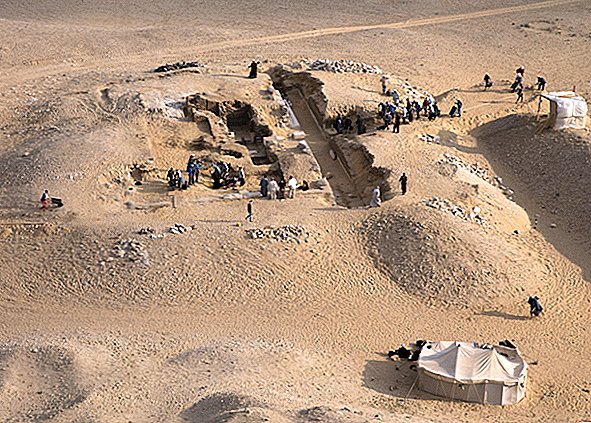 Photos: Complexe funéraire de 4 400 ans en Égypte