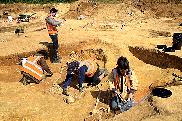 Photos: Romains décapités trouvés dans un ancien cimetière