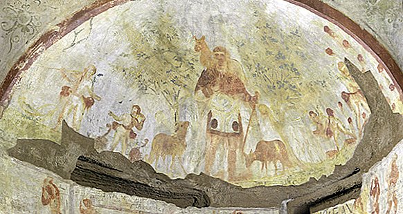 Снимки: Картини на Христос и "Пекар", разкрити в римските погребални камери