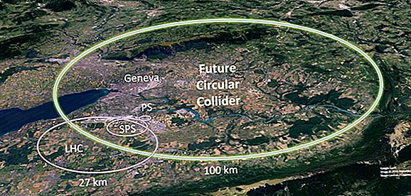 يريد الفيزيائيون بناء أداة تحطيم ذرة أكثر قوة في CERN
