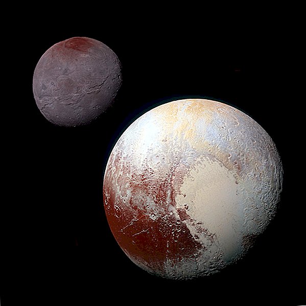 Bojne brazgotine Plutona odkrijejo divji zahod na daleč doseženih osončju