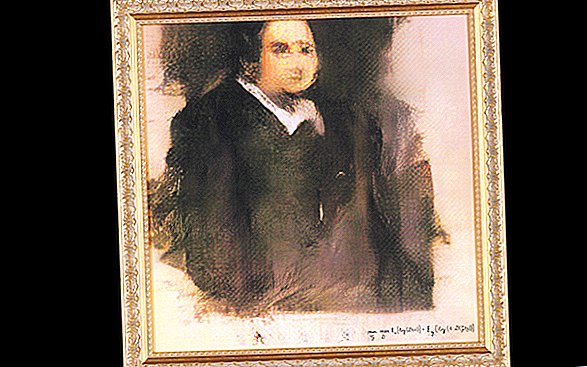 Portrait peint par AI Up aux enchères chez Christie's à New York