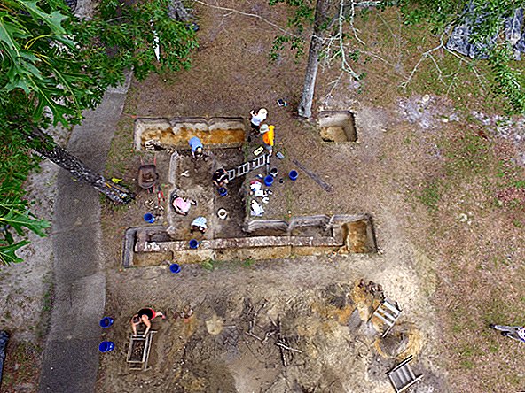 Ερείπια μιας χαμένης αποικιακής ταβέρνας (και ίσως Brothel) αποκαλύφθηκαν μόλις στη Βόρεια Καρολίνα