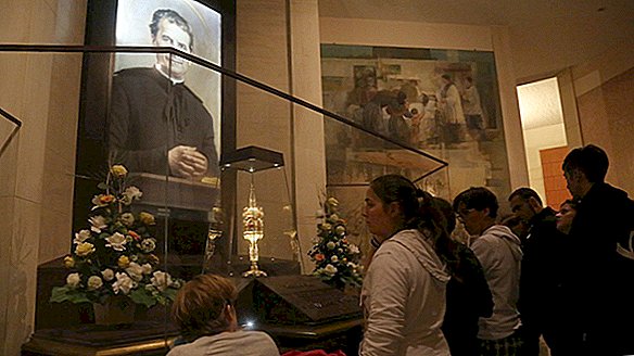 Saint John Boscos hjerne forsvinner fra den italienske basilikaen