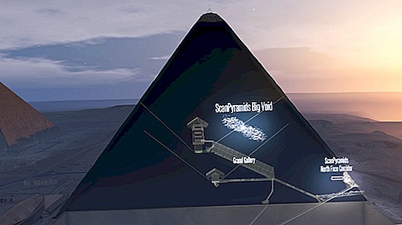 Tajná komora? Kosmické paprsky odhalují možnou prázdnotu uvnitř velké pyramidy