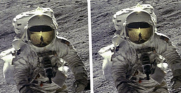 Vedeți imagini spectaculoase ale misiunii lunare în 3D (fotografii)