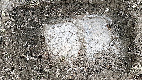 십 대 소년 스코틀랜드 교회에서 오래 잃어버린 중세 묘비를 발견