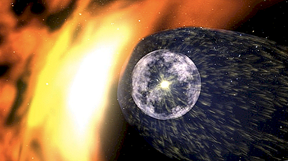 Det finns en våldsam strid mellan solvind och kosmiska strålar, och Voyager 2 passerade just genom den