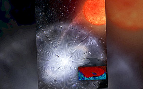Ten antarktyczny meteoryt zawiera niewielką cząstkę gwiezdnego pyłu, który jest starszy od Układu Słonecznego