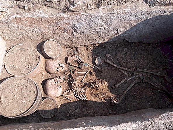 Ten młody mężczyzna i kobieta zostali pochowani twarzą w twarz 4000 lat temu w Kazachstanie