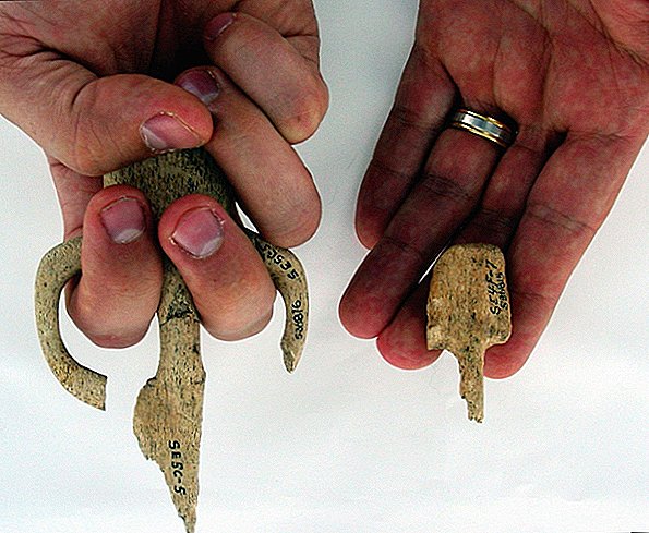 Små, gamle indianske våben kan have været brugt til at træne børn i kamp