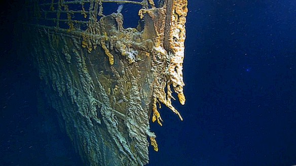 Titanic Ztroskotání se zhroutí, první návštěva ve 14 letech odhalení