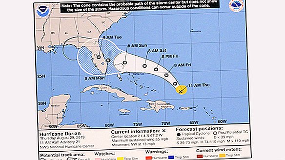 Trump regge la mappa dell'uragano dottored, meteoriti Cringe