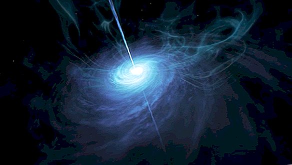 Quasar ultraleve iluminou o universo primitivo