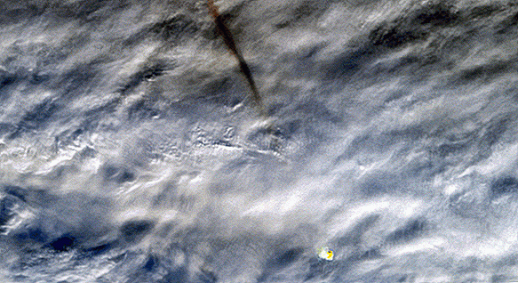 Meteor „nevăzut”, care a explodat peste Marea Bering, prins după o cameră foto