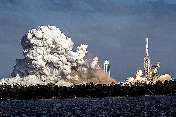 Qué significa el lanzamiento pesado de SpaceX Falcon para llevar humanos a Marte