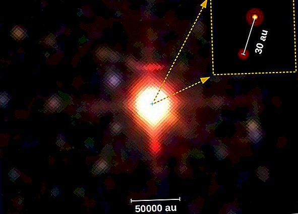 Pourquoi ces étoiles de bébé massives en orbite sont-elles si proches les unes des autres?