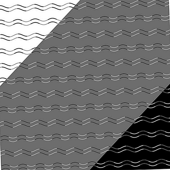 Por qué no podemos dejar de ver zigzags en esta extraña ilusión óptica