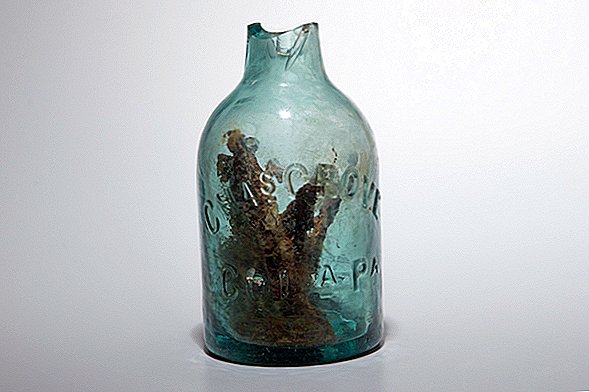 Die in Virginia gefundene "Hexenflasche" stammt aus dem Bürgerkrieg