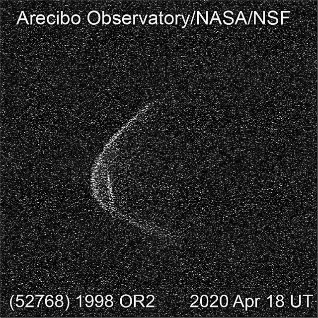 El gran asteroide se muestra antes del sobrevuelo de la Tierra el 29 de abril (foto)