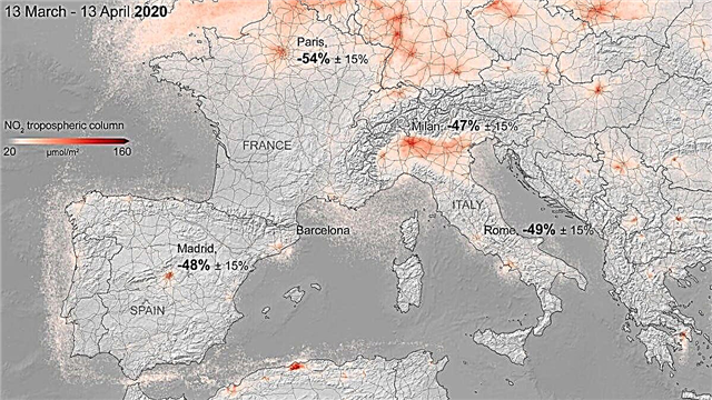 Avrupa'nın hava kirliliği düşüşü koronavirüs kapanışları arasında devam ediyor