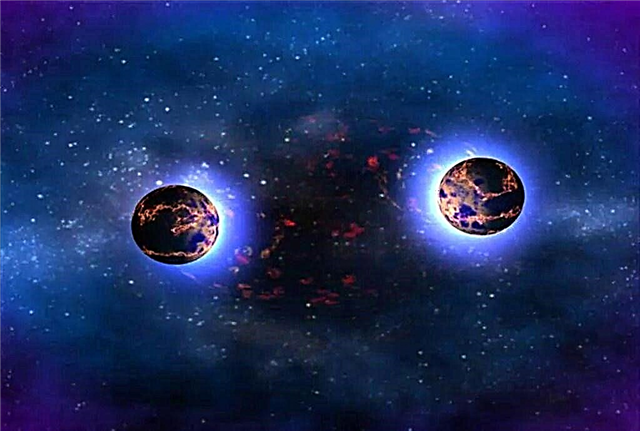 Los científicos calculan la edad del choque masivo de estrellas de neutrones que ayudó a formar nuestro sistema solar