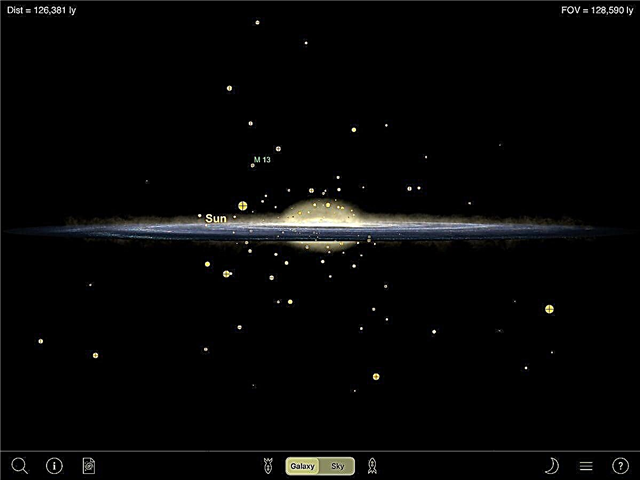 Mobiilne astronoomia: nutitelefonirakendusega „Meie galaktika” pange Linnutee taskusse
