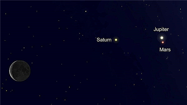 Vendredi, vous pouvez voir Jupiter et Mars se blottir dans le ciel avant l'aube. Voici comment.