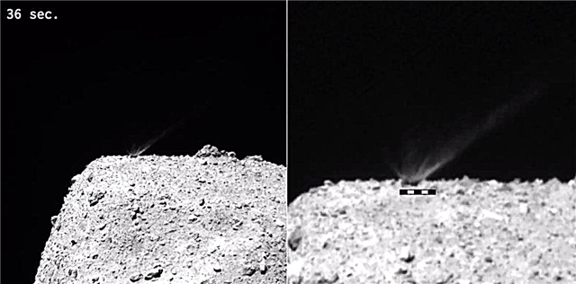 La sonda japonesa de asteroides revela una roca espacial sorprendentemente joven