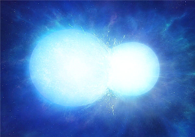 Oddball obří bílý trpaslík se možná vytvořil v epické havárii menších hvězd