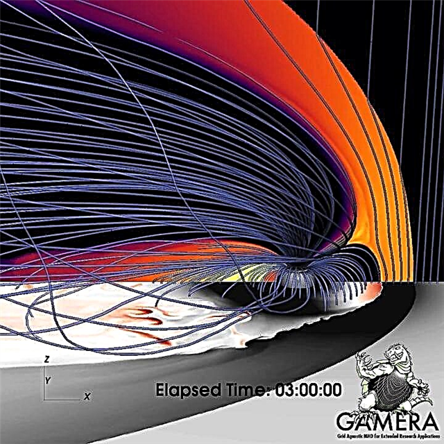 Wetenschappers bestuderen plasmabubbels in het magnetische veld van de aarde met het Gamera-model, genoemd naar Japans monster