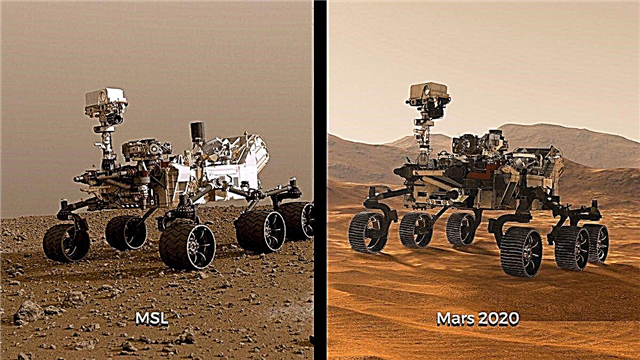 Nasin avtomobil New Mars 2020 lahko izgleda kot rotor radovednosti, a ni dvojček